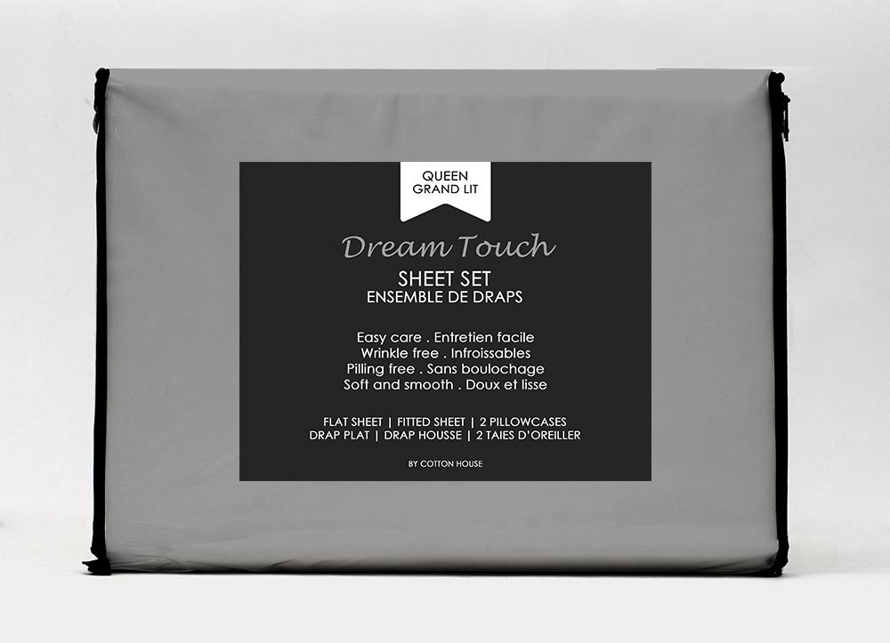 Cotton House Microfibre Queen Sheet Set - Assorted Colours