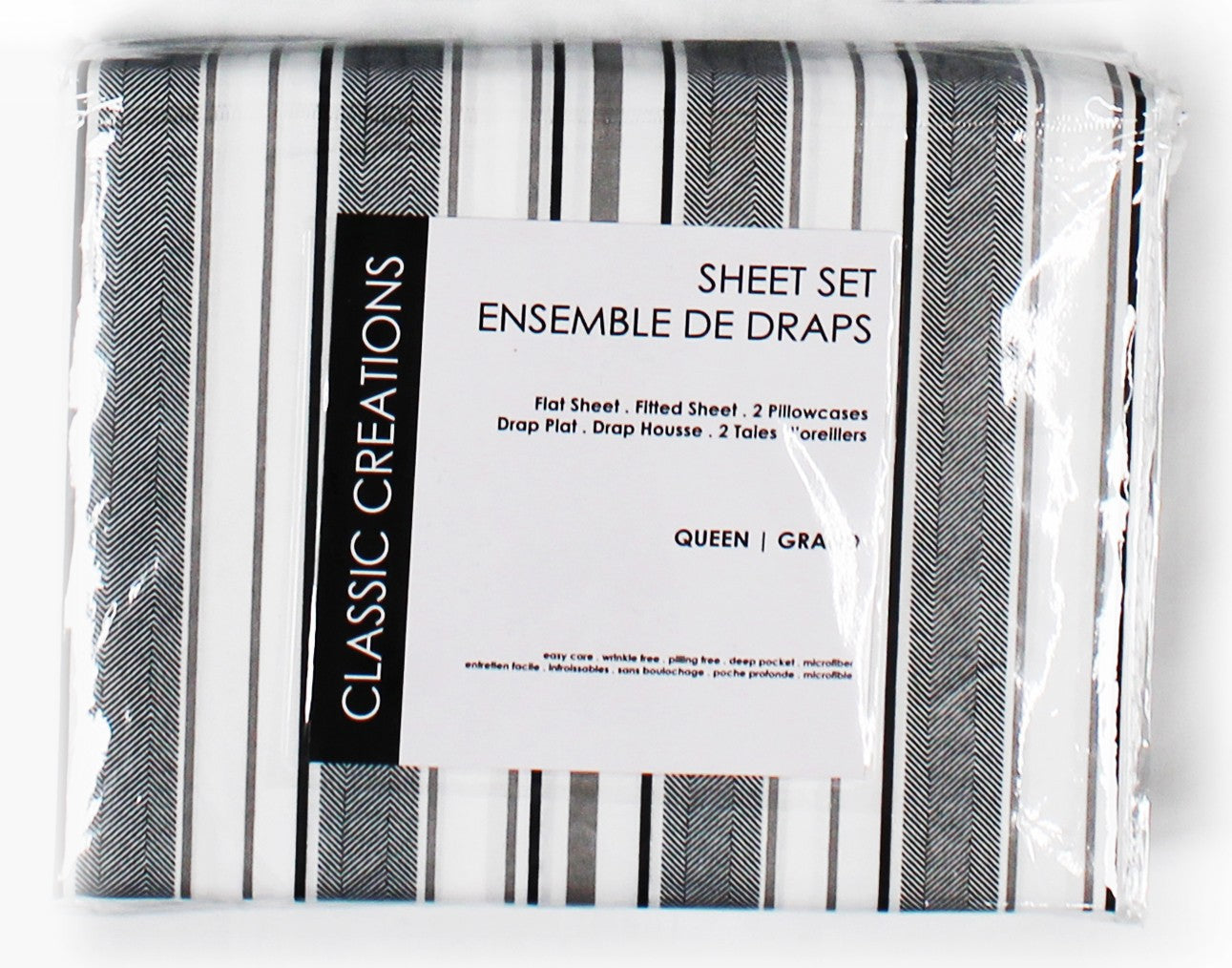 Cotton House Microfibre King Sheet Set - Assorted Colours