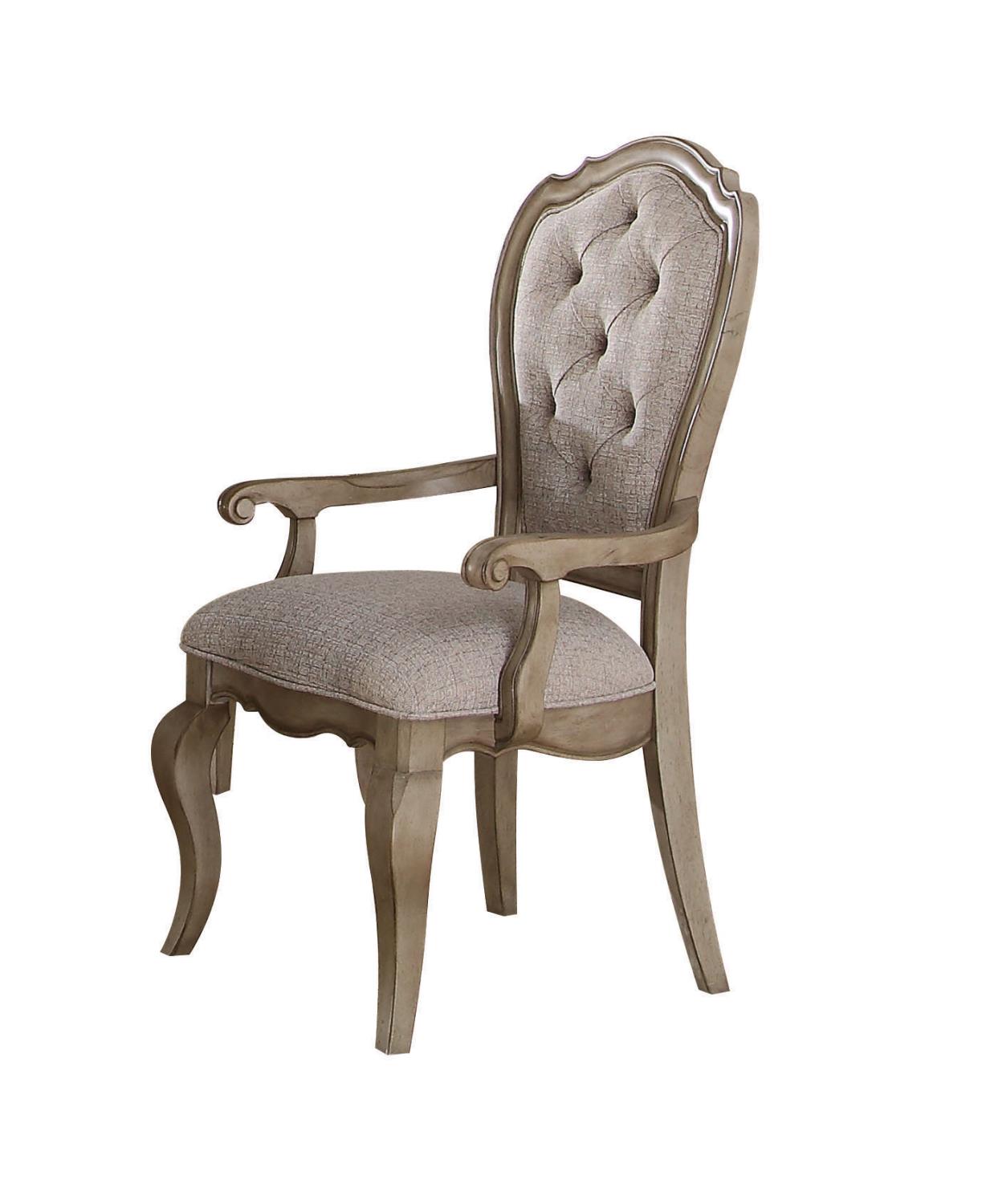 Plumage Arm Chair - Antique Taupe - Set of 2