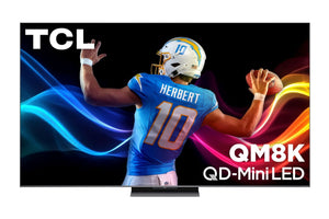 TCL Téléviseur intelligent 85 po QD mini DEL 4K UHD HDR avec Google TV 85QM8K