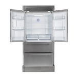 Forno Premium Stainless Steel Kitchen Package with 48" Range and French Door Refrigerator - FBDL-019-03CAUS