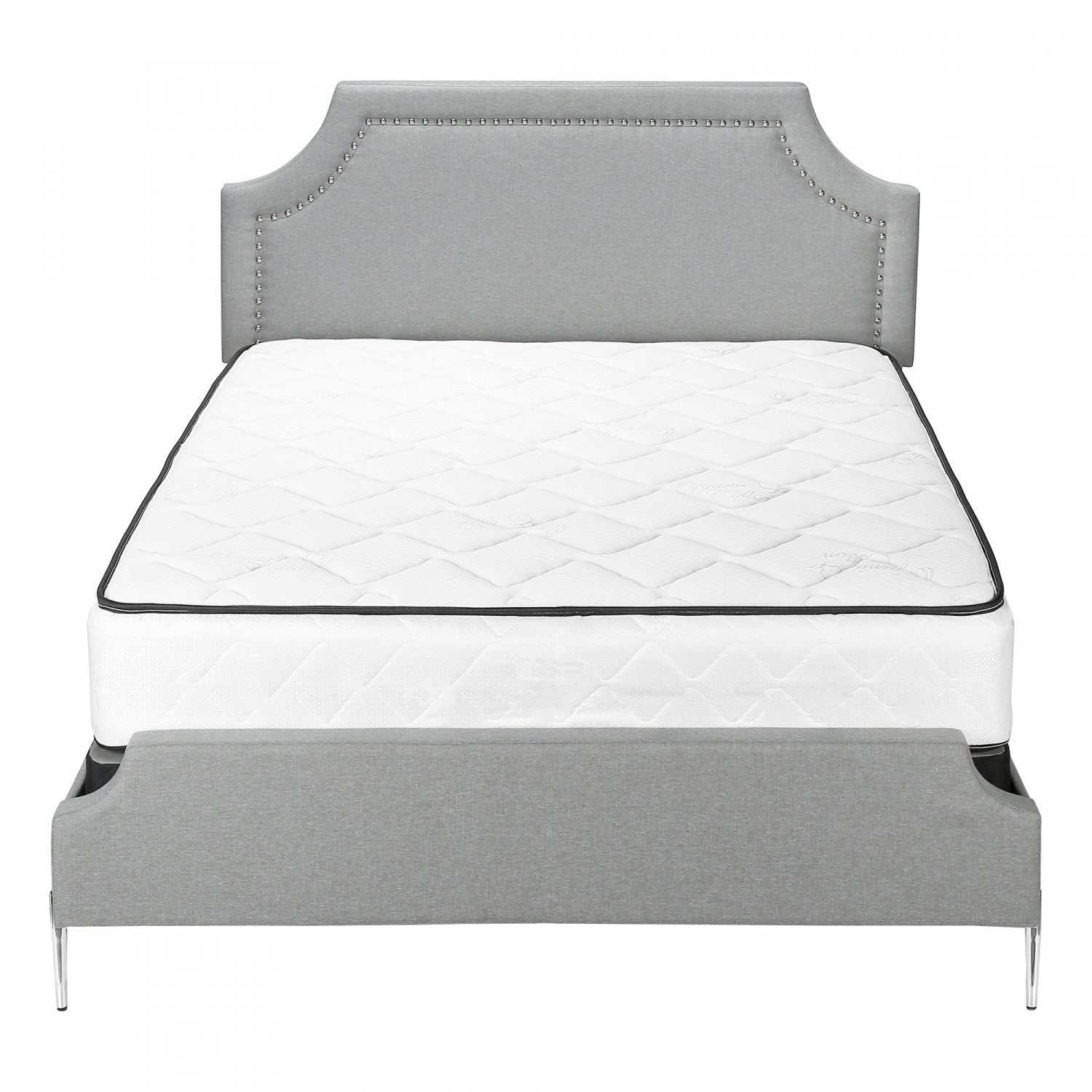 Vivian Queen Bed - Grey