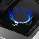 Forno Marco 36" Stainless Steel Dual Fuel Range with True Convection (5.36 Cu. Ft.) - FFSGS6197-36