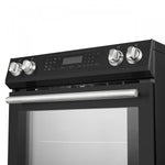 Forno Donatello Black Slide-in Induction Range with True Convection (5.0 Cu. Ft.) - FFSIN0905-30BLK