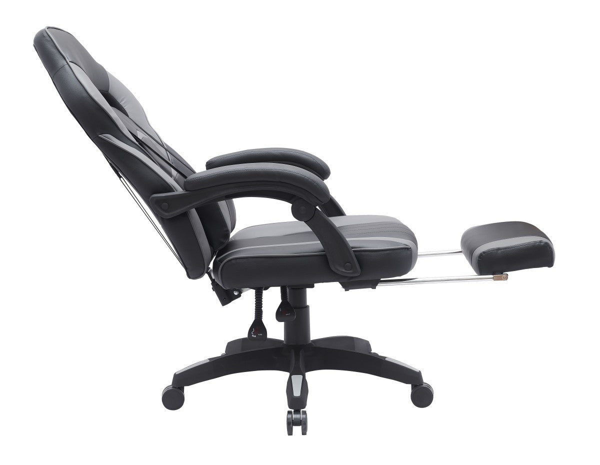 Bentley Gaming Chair - Black/Grey