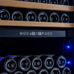 Forno Avellino 24" Stainless Steel 44 Bottle Dual Zone Wine Cellar (16 Cu. Ft.) - FWCDR6603-24S