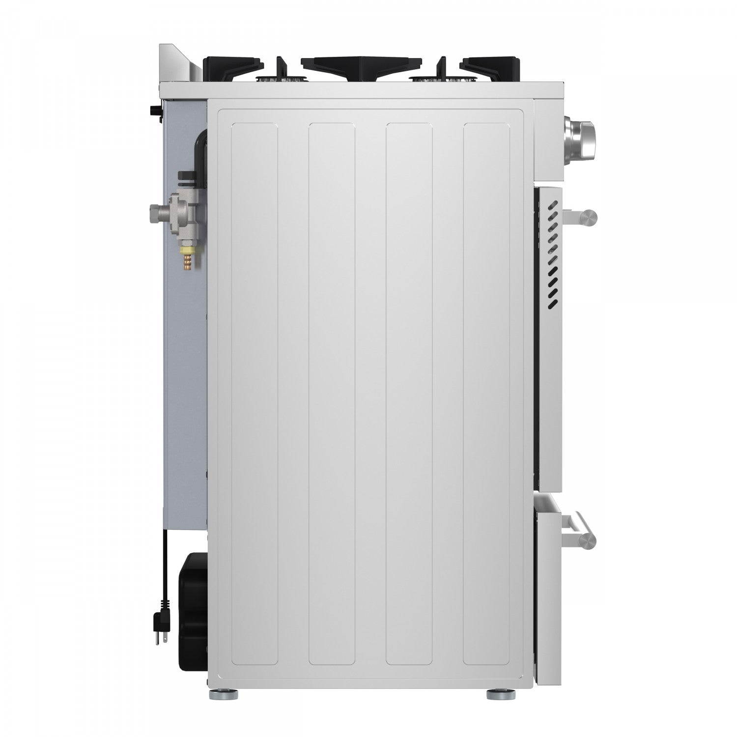 Forno Breno 24" Stainless Steel Freestanding Gas Range with Air Fry (2.3 Cu. Ft.) - FFSGS6290-24