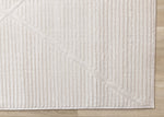 Logan Modern Lines Area Rug - 8' X 11' - Cream