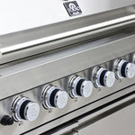 Forno Bulnes White Countertop Outdoor Kitchen with 40" 84,000 BTU BBQ and Beverage Centre - FODKT2520WHT