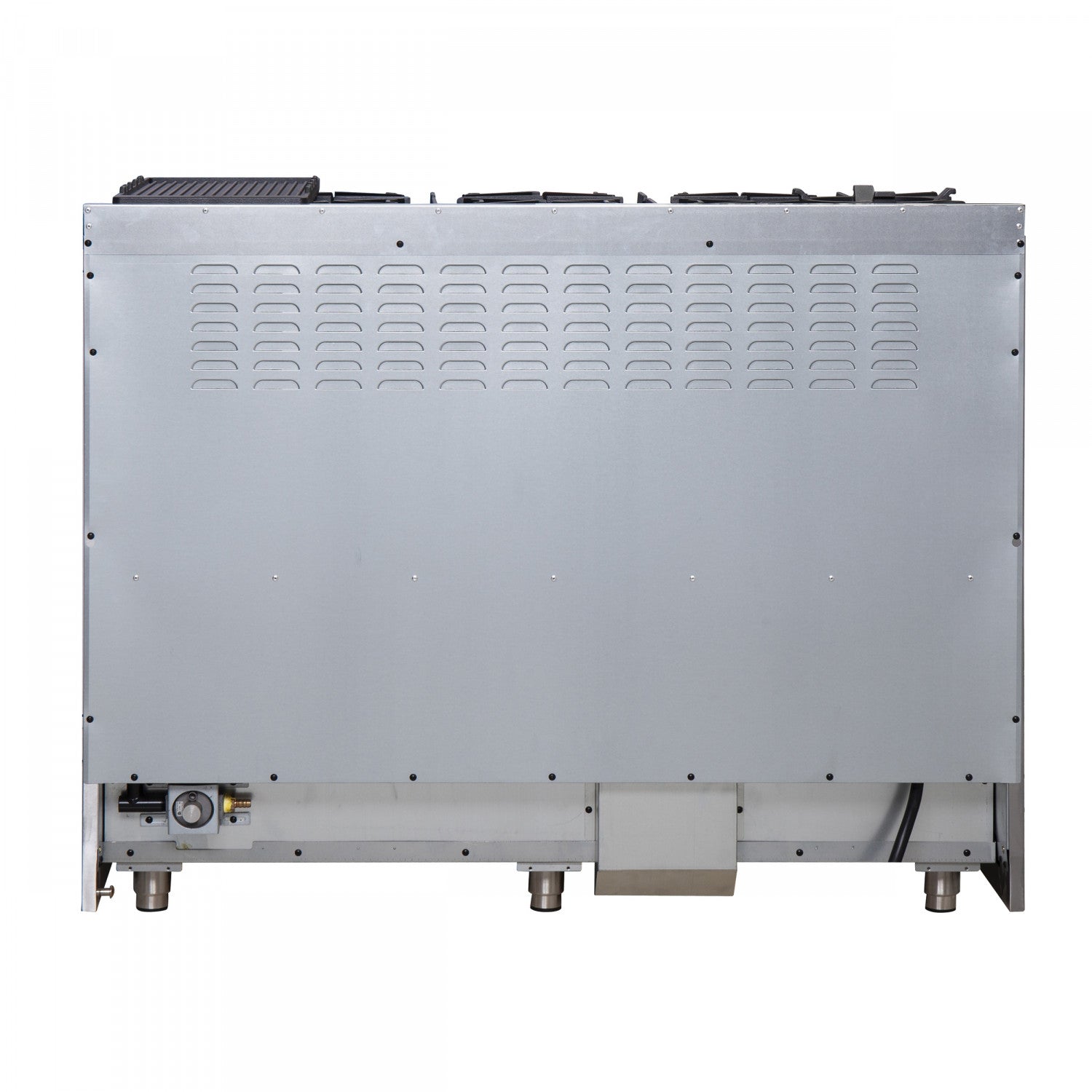 Forno Galiano 48" Stainless Steel Freestanding Dual Fuel Double Oven Range with True Convection (6.58 Cu. Ft.) - FFSGS6356-48