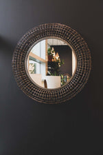 Tressel Mirror - Gold