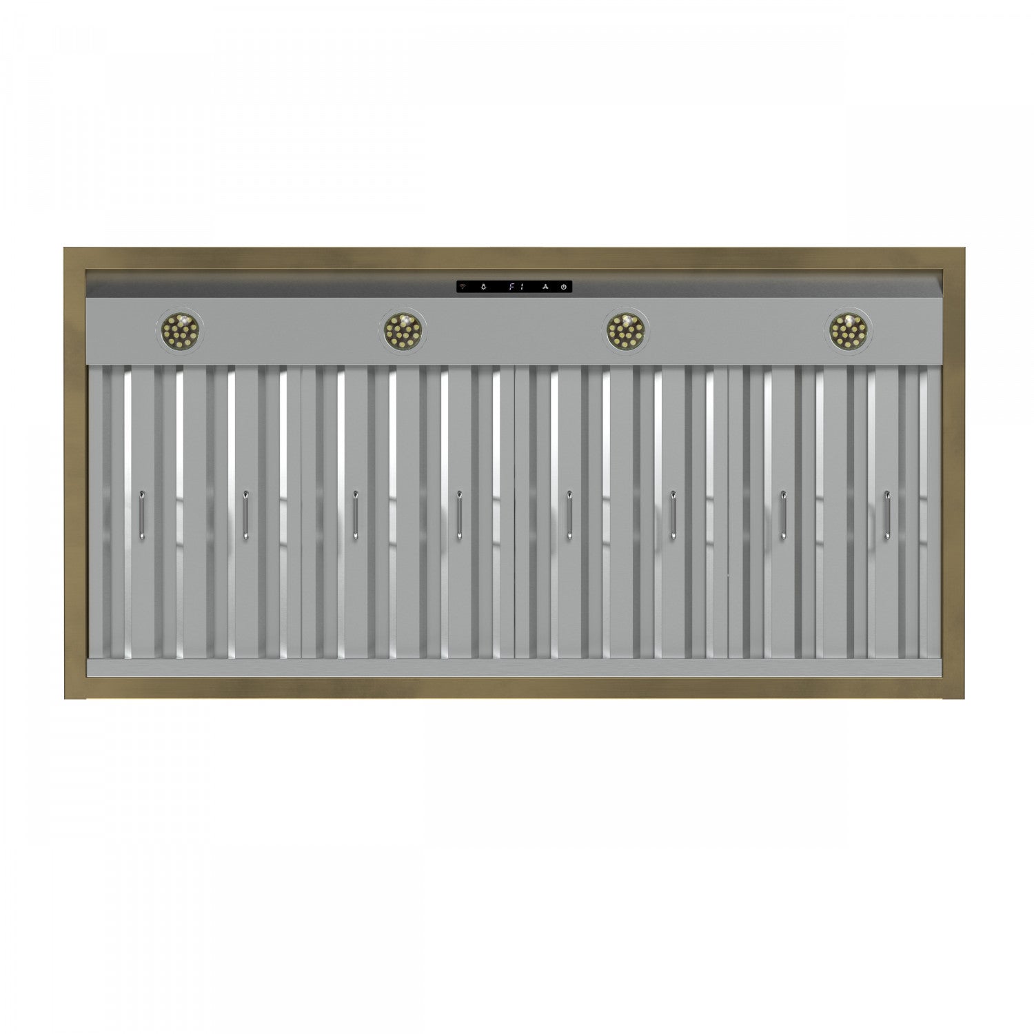 Forno Vittorio Black 48" 600 CFM Wall Mounted Range Hood - FRHWM5078-48BLK