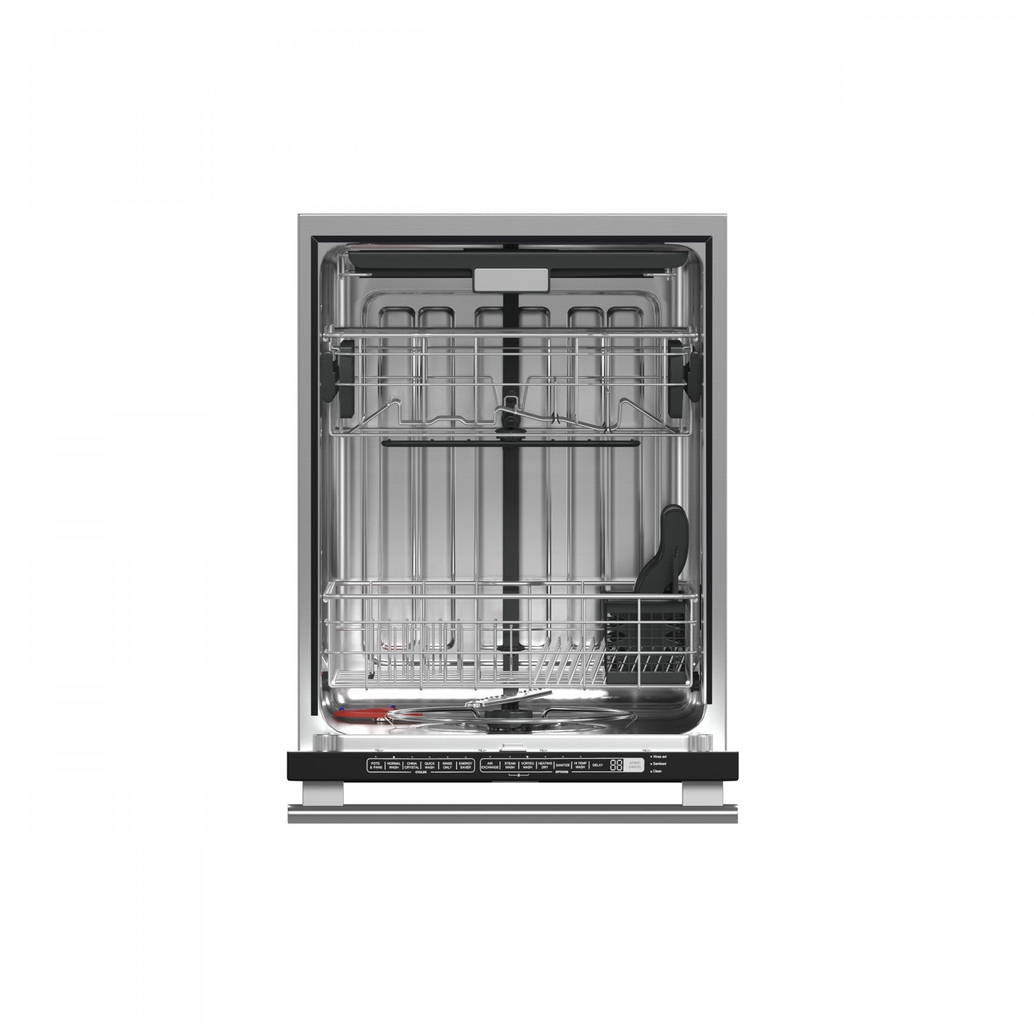 Forno Pozzo Stainless Steel Built-In Top Control Dishwasher (49 dBa) - FDWBI8067-24S