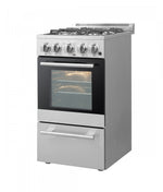 Forno Lamazze 20" Stainless Steel Freestanding Gas Range (2.05 Cu. Ft.) - FFSGS6265-20