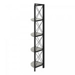 Zeva Bookcase - Grey