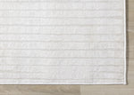 Hillary Modern Lines Area Rug - 7' X 10' - Cream