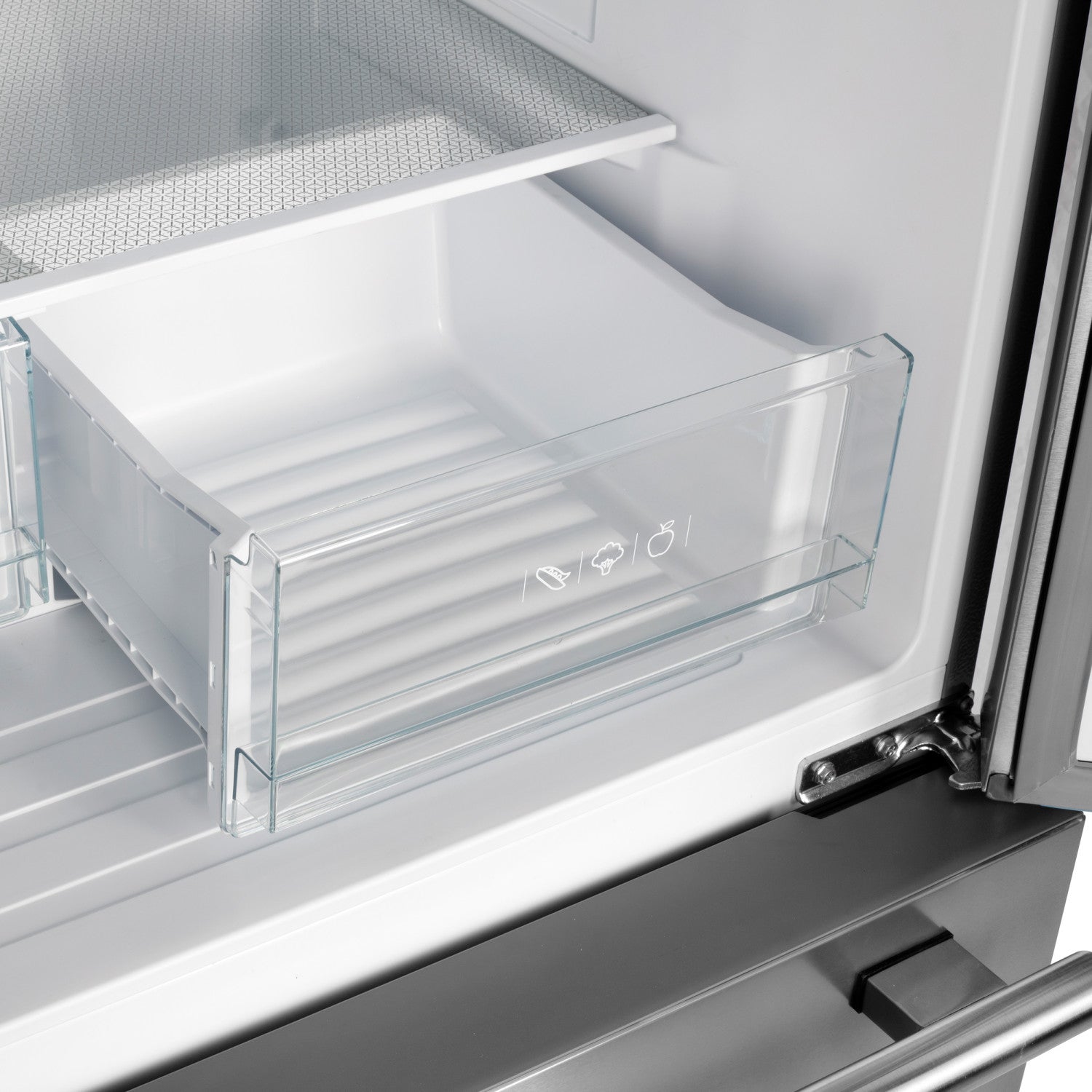 Forno Gallipoli 31" 17.5 Cu.Ft. Stainless Steel French Door Refrigerator - FFFFD1974-31SB