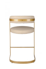 Makai Counter Stool - Gold - Set of Two