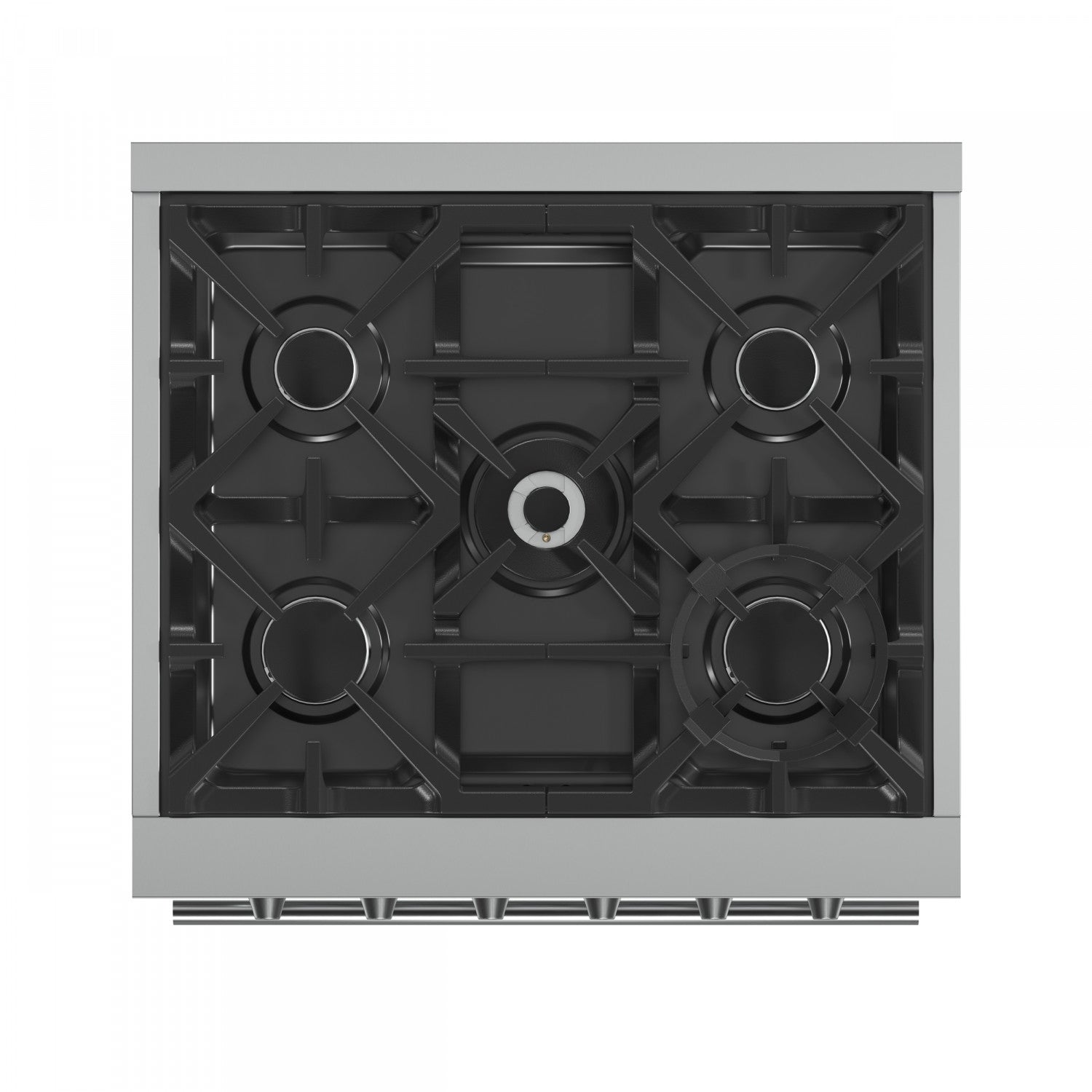 Forno Massimo 30" Stainless Steel Freestanding Gas Range with Air Fry (4.32 Cu. Ft.) - FFSGS6239-30