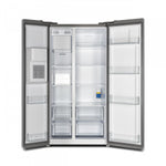 Forno Salerno 40" 20 Cu.Ft. Stainless Steel Built-in Side-by-Side Refrigerator with Ice & Water Dispenser - FFRBI1844-40SG