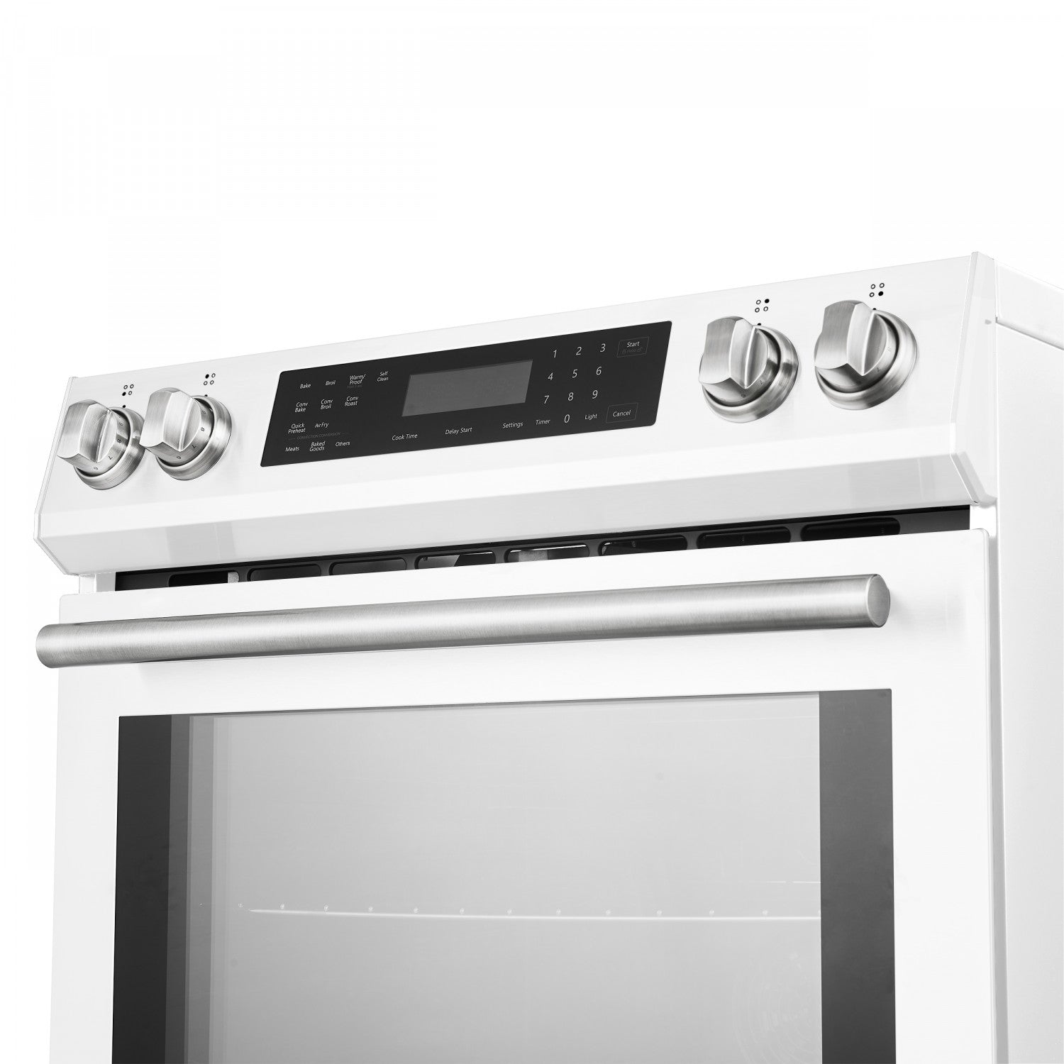 Forno Donatello White Slide-in Induction Range with True Convection (5.0 Cu. Ft.) - FFSIN0905-30WHT