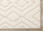 Sasha Soft Diamonds Area Rug - 5' X 8' - Cream