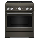 KitchenAid Black Ore Slide-In Electric Range (4.1 cu. ft.) - KFIS930SBE
