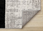 Elise Modern Geometric Area Rug - 8' X 11' - Grey/Black/White