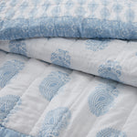 Rosalie Queen Quilt - Blue