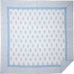 Rosalie Queen Quilt - Blue