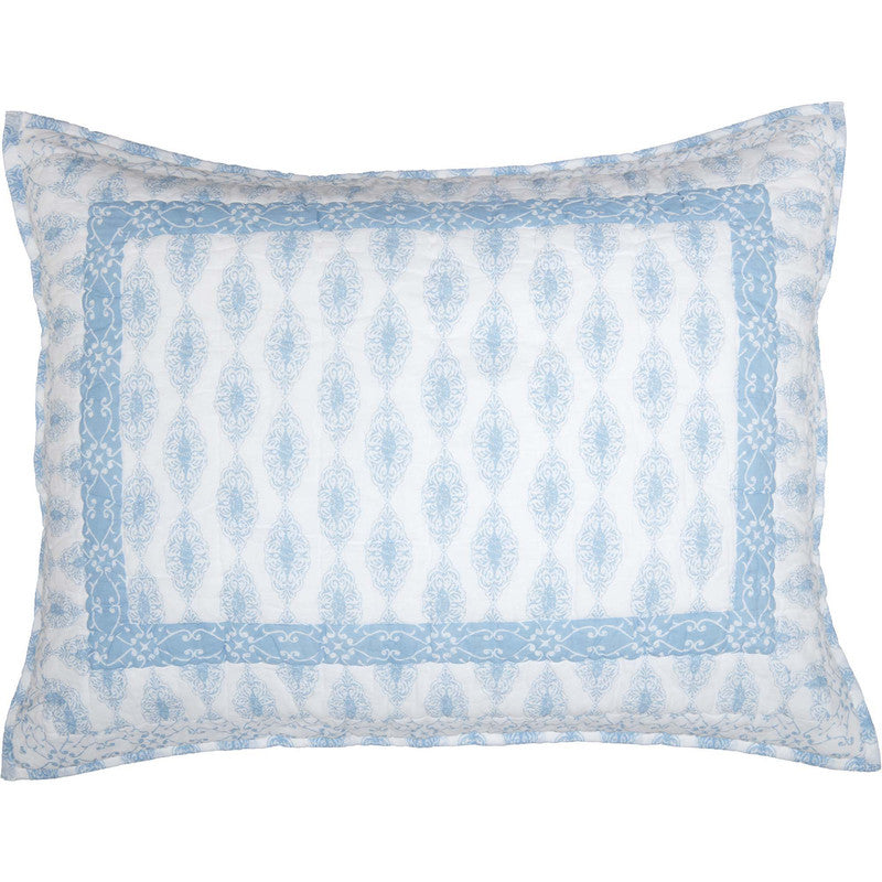Rosalie Standard Sham - Blue