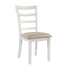 Natalia Chaise sans bras - blanc