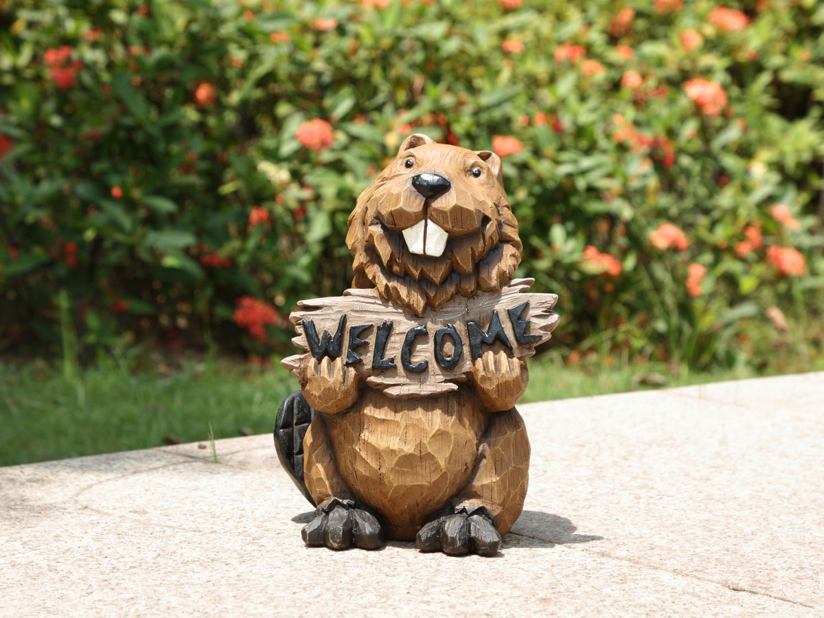 Stumpy Welcomes You Statue - Brown