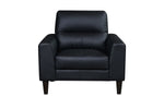 Verissimo Leather Chair - Black