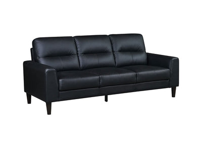 Verissimo Sofa en cuir - noir