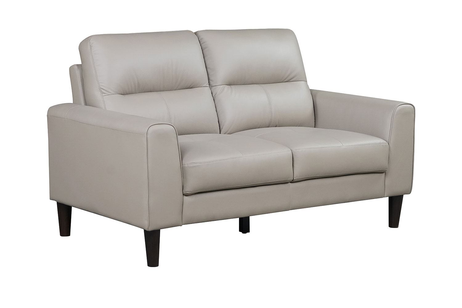 Verissimo Leather Sofa, Loveseat and Chair Set - Latte