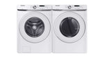 Samsung White Front-Load Washer (5.2 cu. ft.) & Electric Dryer (7.5 cu. ft.) - WF45T6000AW/DVE45T6005W