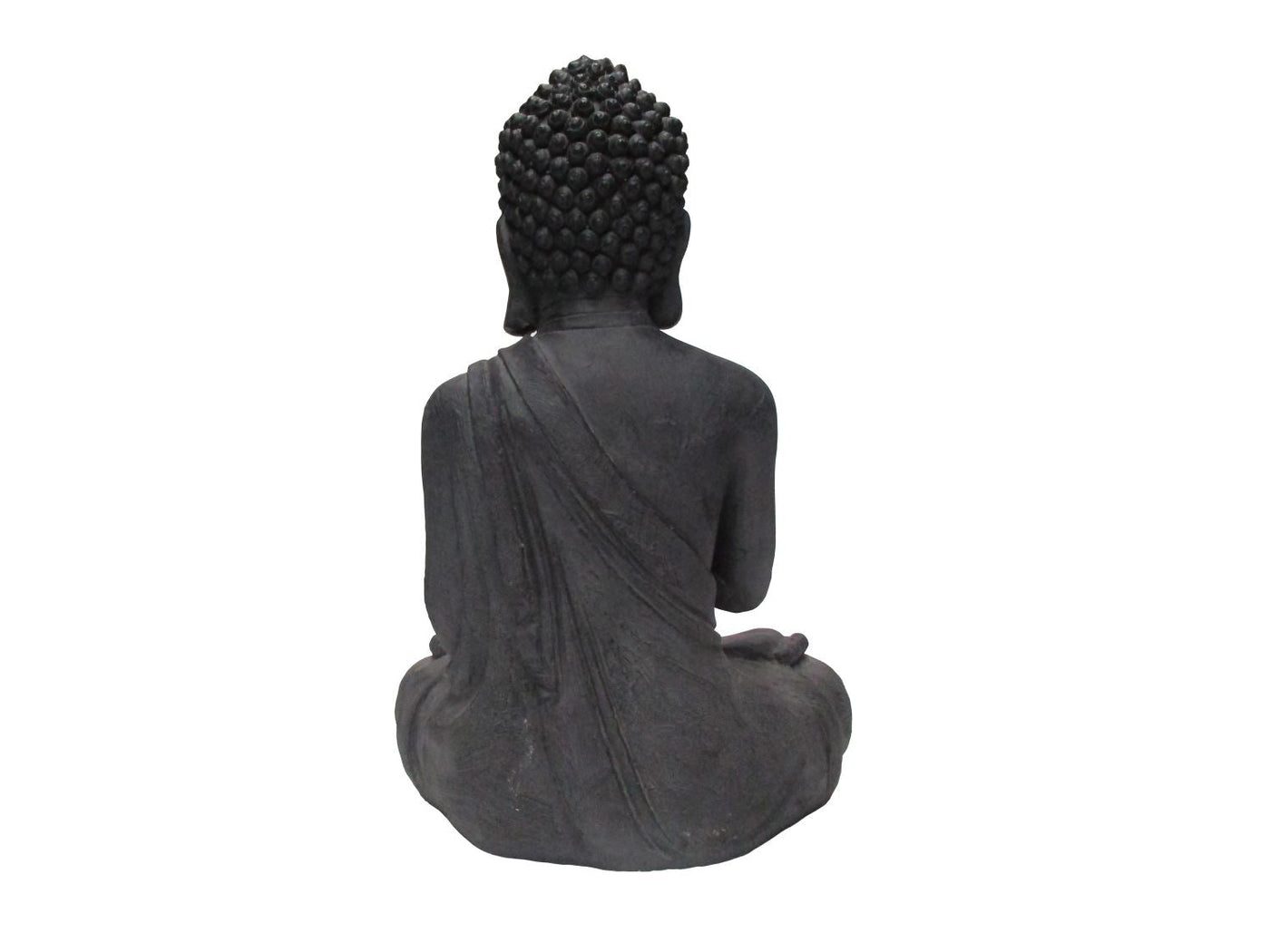 Tranquility Buddha Indoor/Outdoor Statue - Black