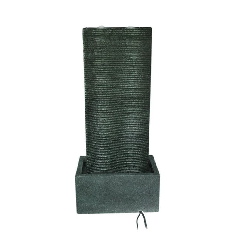 Modern Curved Waterfall Fountain With LED