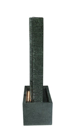Modern Curved Waterfall Fountain With LED