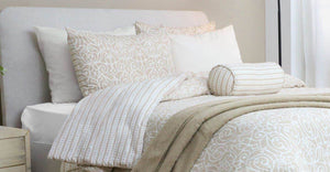 Cotton House 7-Piece King Comforter Set - Scroll