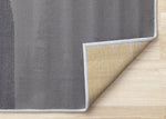 Functional Contemporary Area Rug - 8' X 11' - Grey