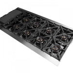 Forno Capriasca 60" Stainless Steel Dual Fuel Double Oven Range with True Convection And Air Fry (8.54 Cu. Ft.) -  FFSGS6187-60