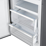 Forno Guardia 23.4" 10.8 Cu.Ft. Stainless Steel Bottom Freezer Refrigerator with Left Swing Door - FFFFD1778-24LS