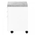 Solvi Filing Cabinet - White