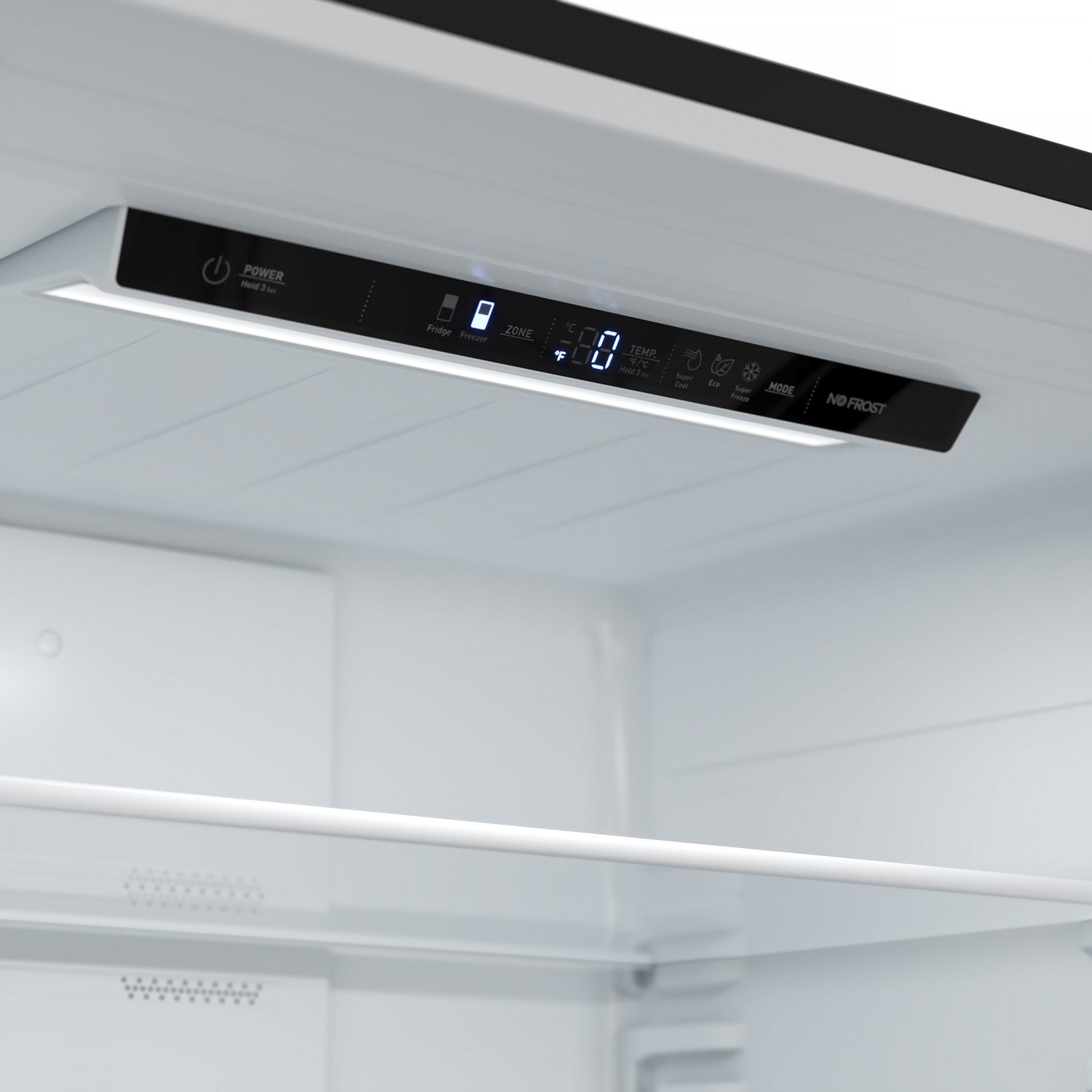 Forno Milano 31" 17.2 Cu.Ft. Black Bottom Freezer Refrigerator with Right Swing Door - FFFFD1785-31BLK