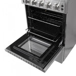 Forno Loiano 24" Stainless Steel Freestanding Electric Range (2.3 Cu. Ft.) - FFSEL6099-24