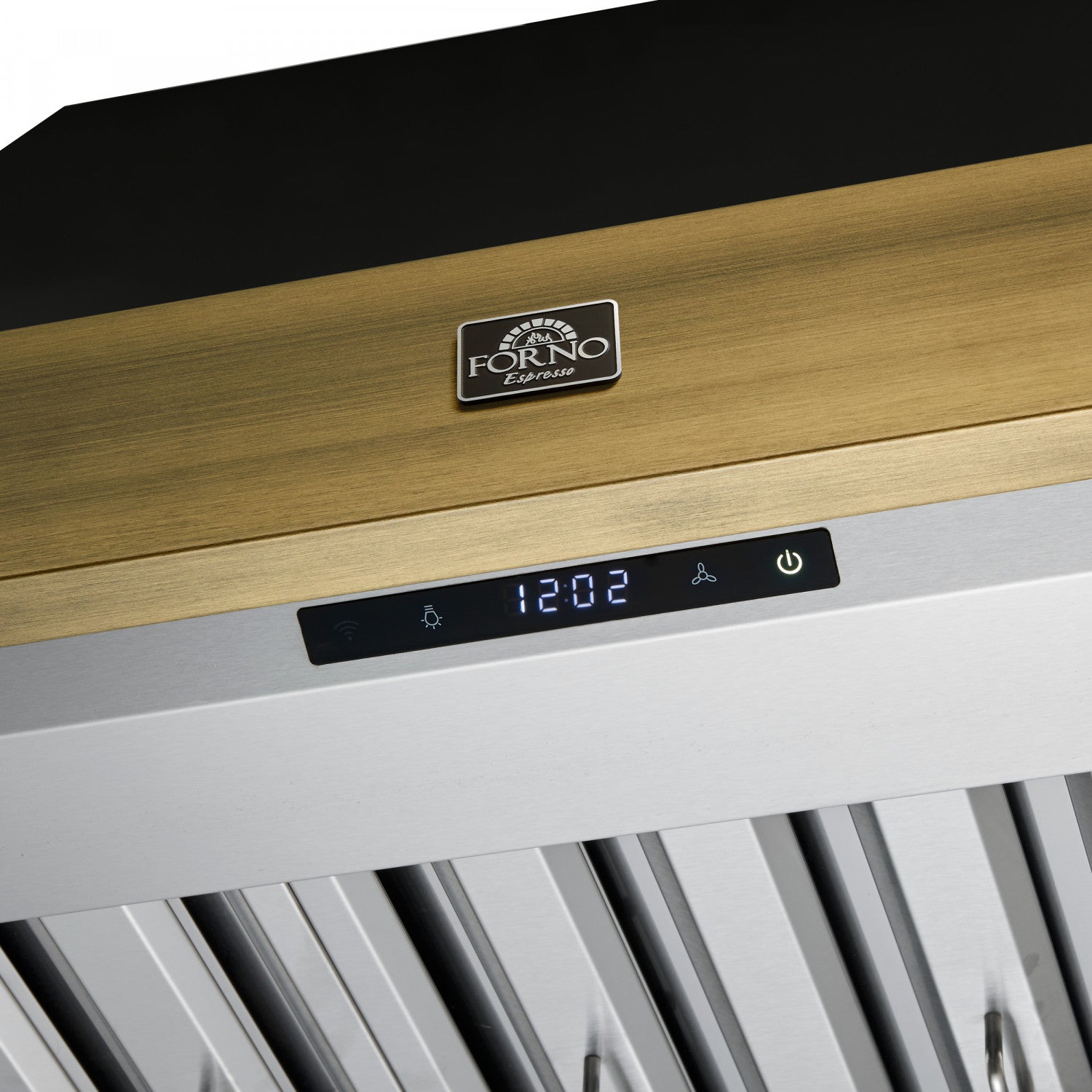 Forno Vittorio Black 36" 600 CFM Wall Mounted Range Hood - FRHWM5078-36BLK