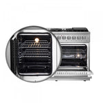 Forno Galiano 48" Stainless Steel Freestanding Dual Fuel Double Oven Range with True Convection (6.58 Cu. Ft.) - FFSGS6356-48