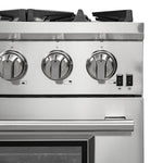 Forno Capriasca 36" Stainless Steel Freestanding Gas Range (5.36 Cu. Ft.) - FFSGS6260-36
